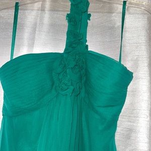 BCBGMAXAZRIA  green dress /size 6